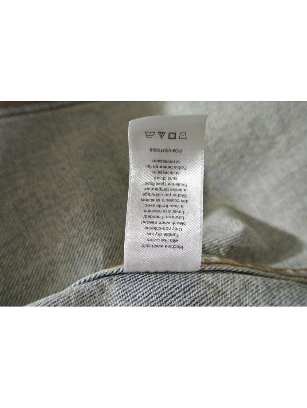 NEW, Rag and Bone Laney Denim Mini Dress in Denim Blue Sz 14 #MD1599 - Picture 7 of 8